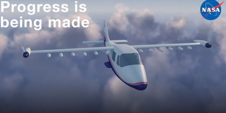 NASA презентовала первый электросамолет (ВИДЕО)