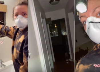 Жительница Нью-Йорка нашла тайную квартиру за зеркалом в своей ванной (ВИДЕО)