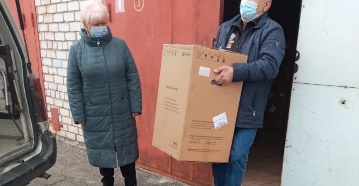 Облгосадминистрация передала 10 кислородных концентраторов в больницу №5 Николаева