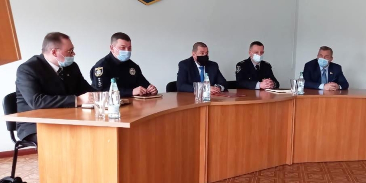 В Южноукраинске новый начальник полиции (ФОТО)