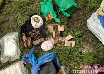 На Николаевщине обнаружили схрон с боеприпасами (ФОТО)