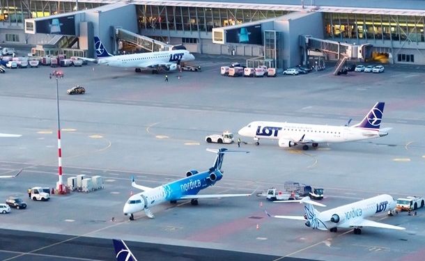 В самолете Киев-Варшава сработала тревога