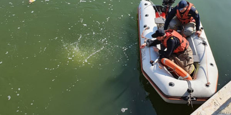 На Бугском лимане продолжаются поиски утонувшего турецкого моряка
