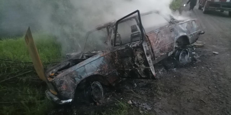 Мистика. Одна из сгоревших вчерашней ночью машин была угнана за пару часов до этого