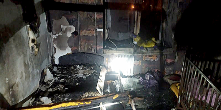 Ночью в Николаеве сгорела квартира в пятиэтажном доме, соседей эвакуировали