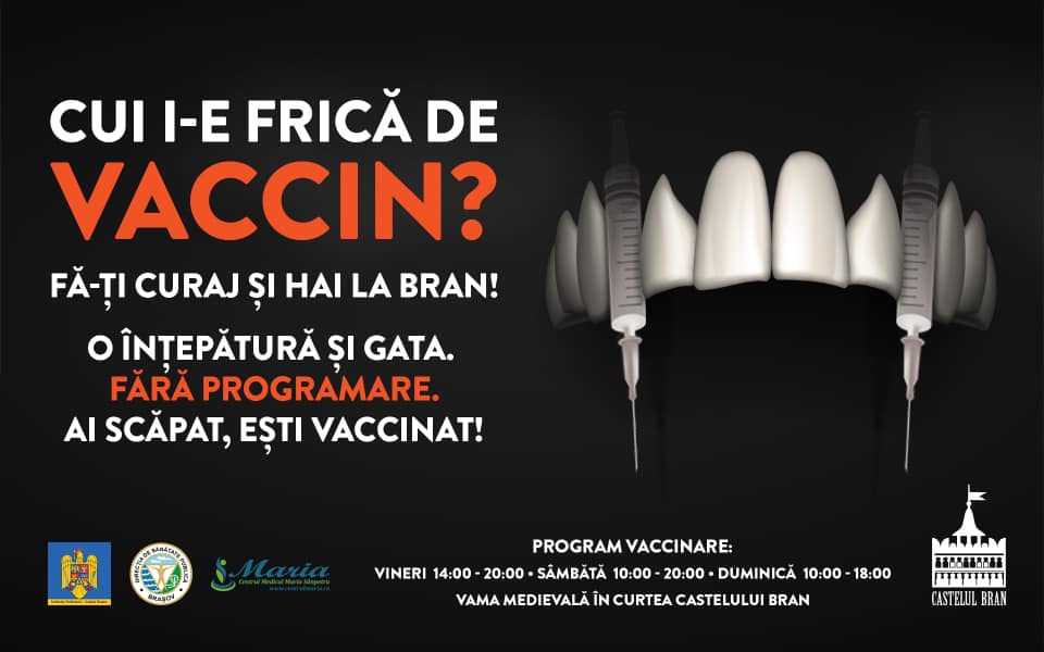 За прививкой - к вампирам. Центр вакцинации открыли в замке Дракулы (ФОТО) 1