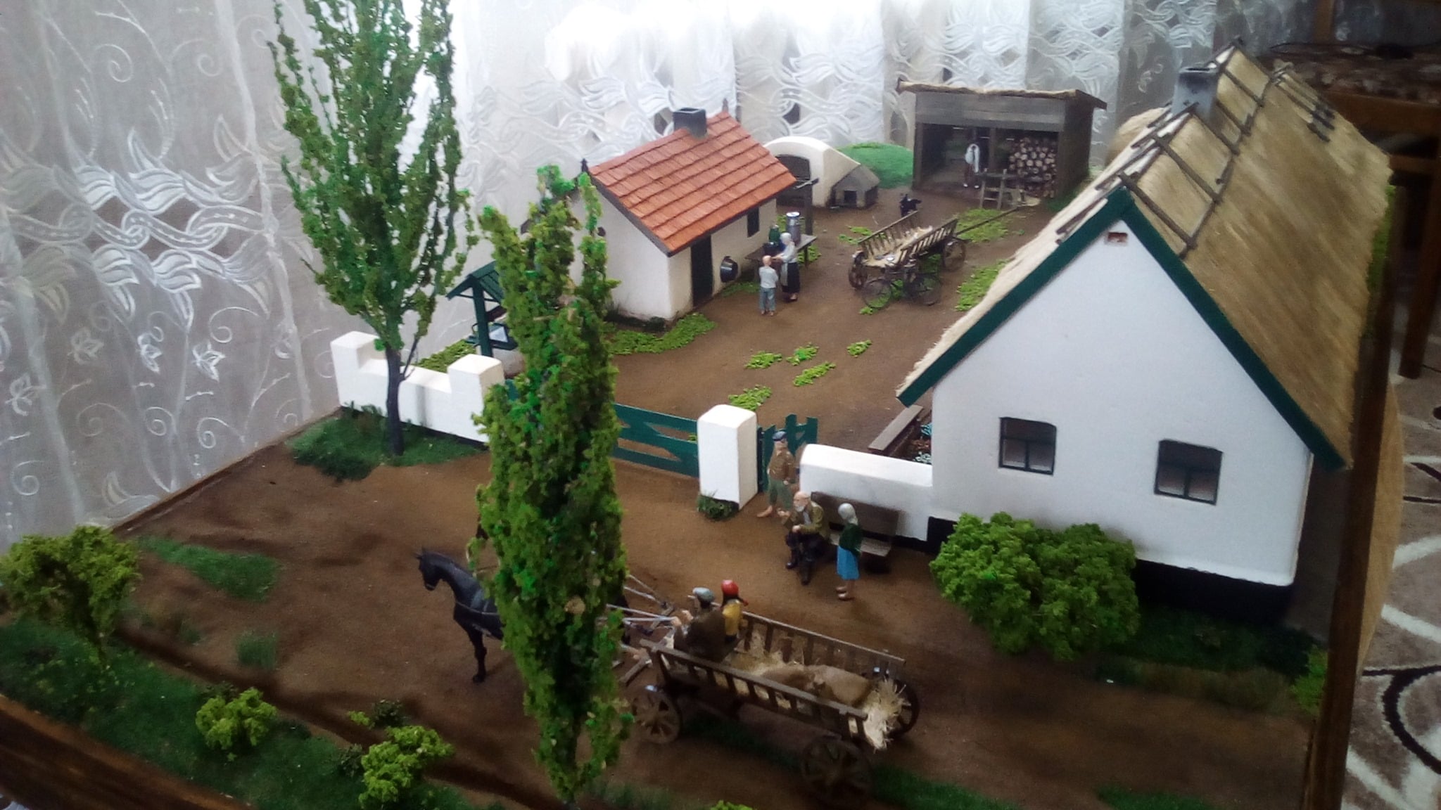 Макет традиционного сельского двора Николаевщины подарили музею “Старофлотские казармы” (ФОТО)