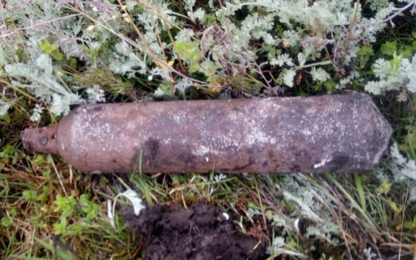 На Николаевщине в огороде обнаружили авиабомбу времен Второй мировой