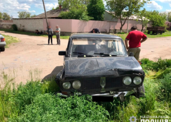 ДТП с двумя легковушками на Николаевщине: пьяный водитель «Жигулей» не пострадал (ФОТО)