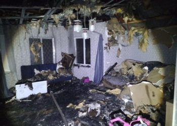 В Шевченково ночью тушили жилой дом (ФОТО)
