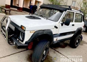 В Южноукраинске угнали машину – полицейские сработали оперативно (ФОТО)
