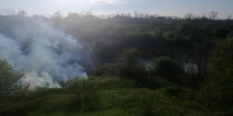 С начала года на Николаевщине выгорело 69 га открытых территорий, за вчерашний день – 5,4 тыс.кв.м (ФОТО)