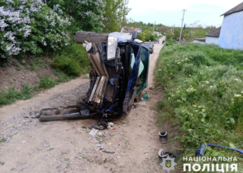 Не иначе карма: на Николаевщине мужчина, угнавший у односельчанина автомобиль, через несколько метров попал в аварию и оказался в больнице (ФОТО)