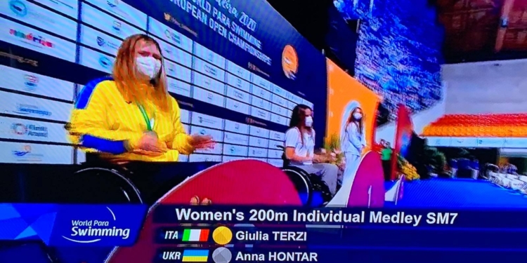 Николаевская спортсменка завоевала «серебро» чемпионата Европы по плаванию среди спортсменов с поражениями опорно-двигательного аппарата (ФОТО)