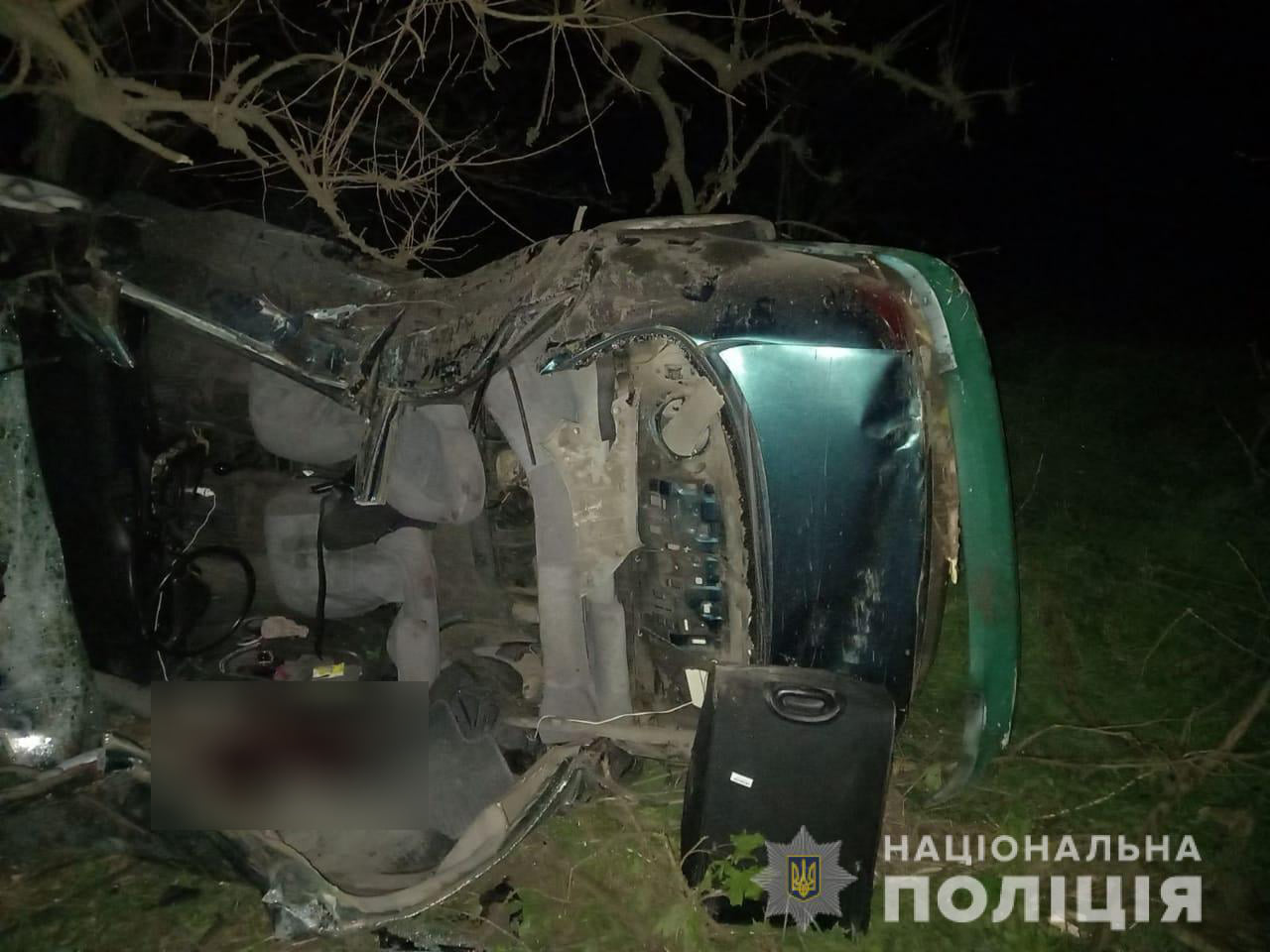 На Николаевщине в ночном ДТП погиб пассажир легковушки (ФОТО)