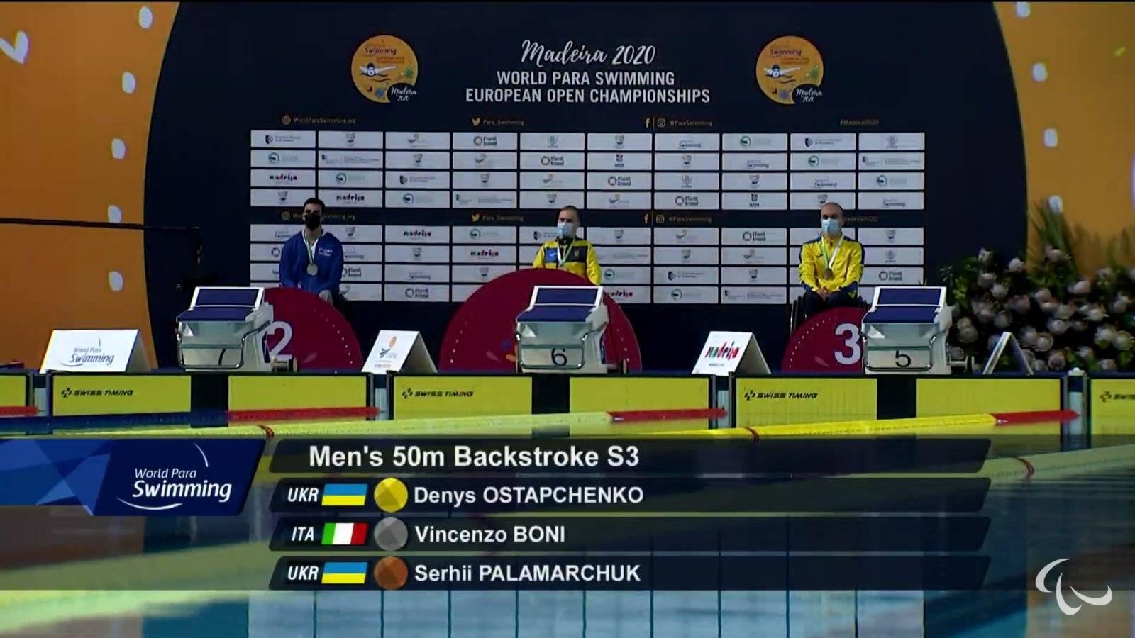 У николаевцев – еще две медали чемпионата Европы по плаванию среди спортсменов с поражениями опорно-двигательного аппарата (ФОТО)