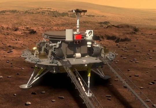 Китай стал второй страной в мире, доставившей свой аппарат на поверхность Марса