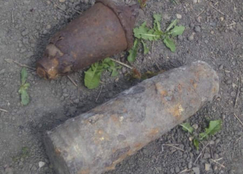 В Первомайском районе в один день нашли два артснаряда и гранату (ФОТО)