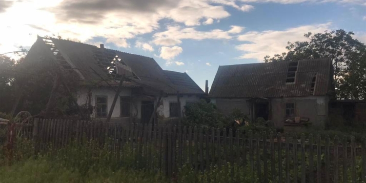 Торнадо пронесся над Херсонской областью (ФОТО)