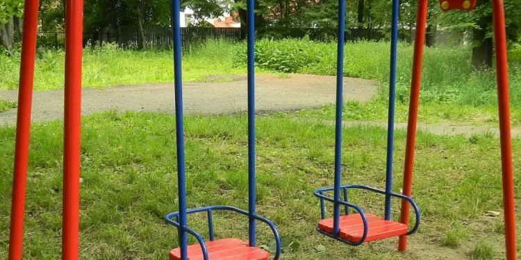 Пьяные мужчины напали на ребенка на детской площадке в Одессе (ВИДЕО)