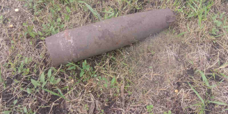 Николаевские пиротехники обезвредили очередной старый артснаряд (ФОТО)