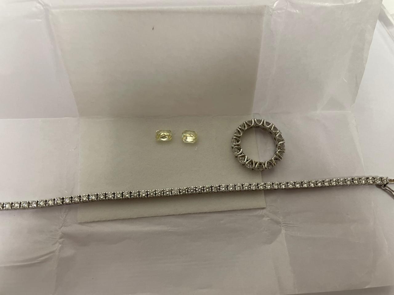 Израильтянин пытался ввезти в Украину бриллианты на 1 млн.грн. (ФОТО, ВИДЕО)