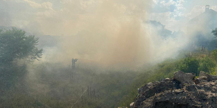 На Николаевщине за сутки потушили 5 пожаров в экосистемах