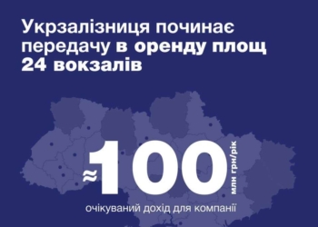 Укрзализныця хочет передать в аренду площади 24 железнодорожных вокзалов, в том числе – Николаевского
