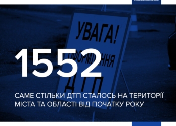 С начала года на Николаевщине произошло более 1,5 тысяч ДТП