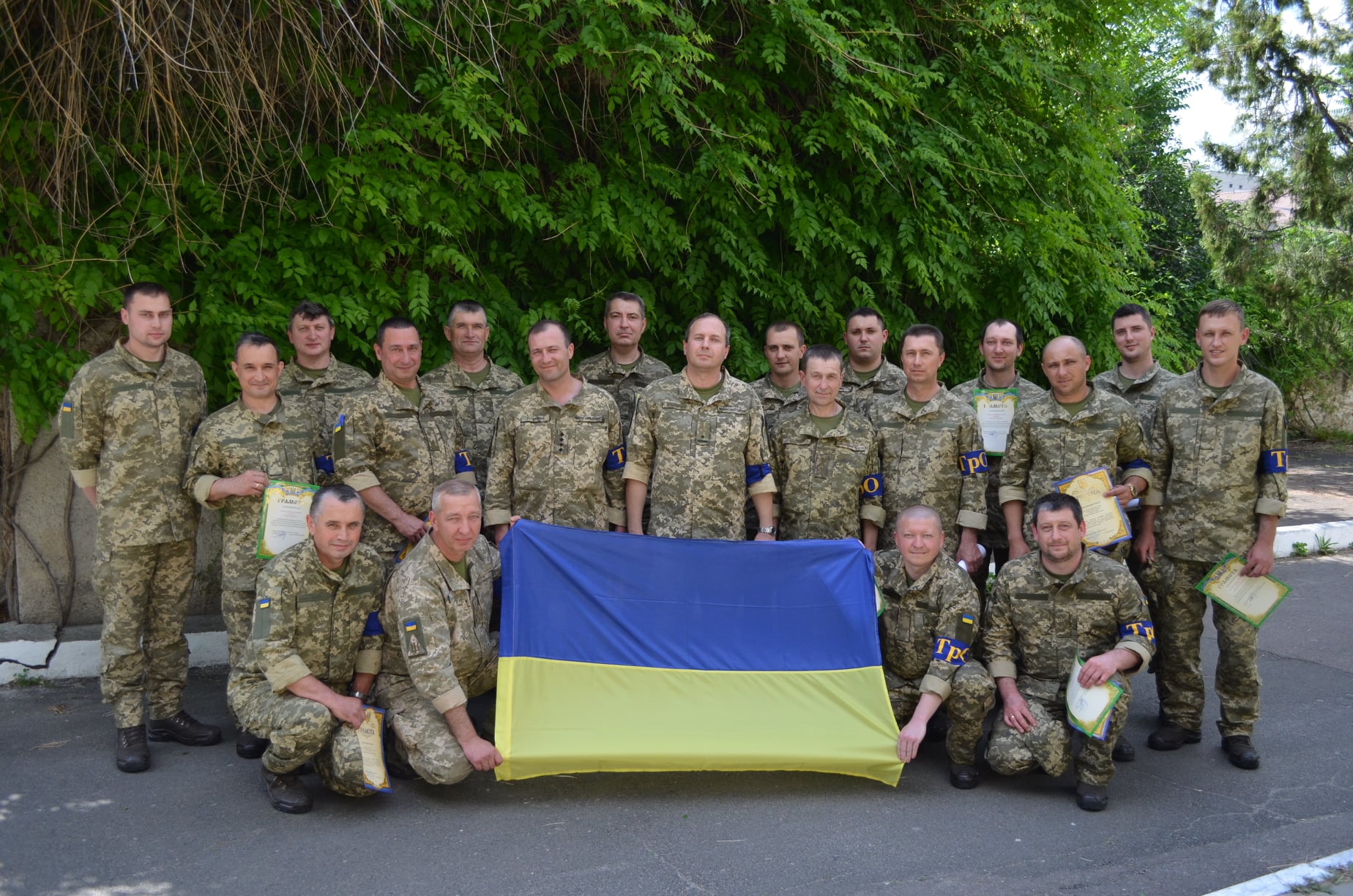 В Николаеве завершились двухнедельные сборы резервистов (ФОТО)