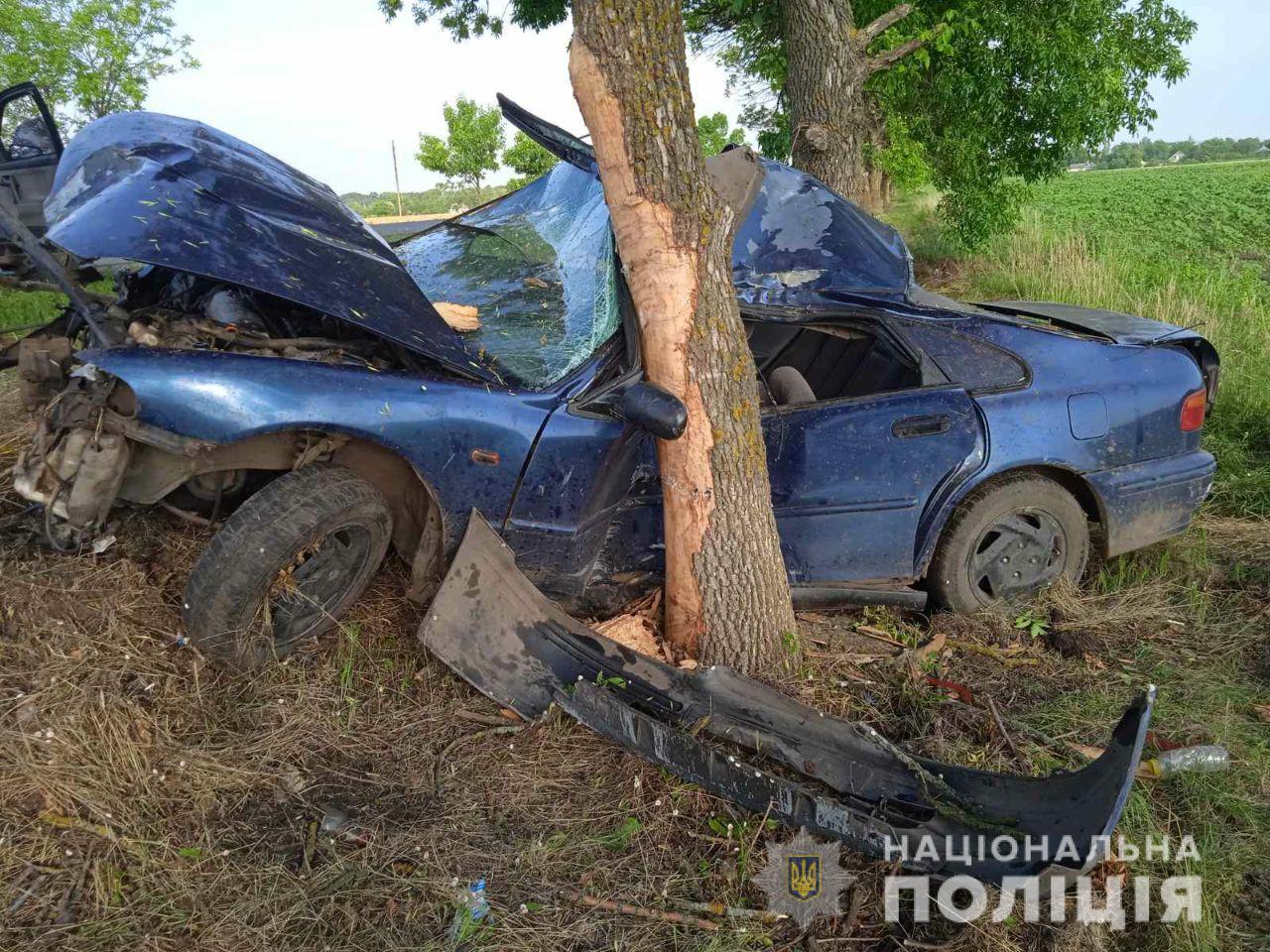 Ночное ДТП на Николаевщине – водитель Honda умер в больнице (ФОТО)