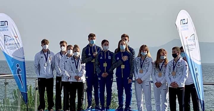 Украинская сборная благодаря николаевским прыгунам в воду взяла «золото» чемпионата Европы (ФОТО, ВИДЕО)