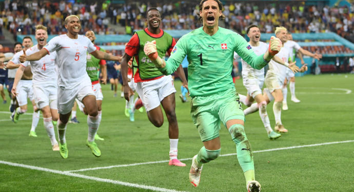 Очередная сенсация на Евро-2020. Швейцария выбила Францию после пенальти (ВИДЕО)