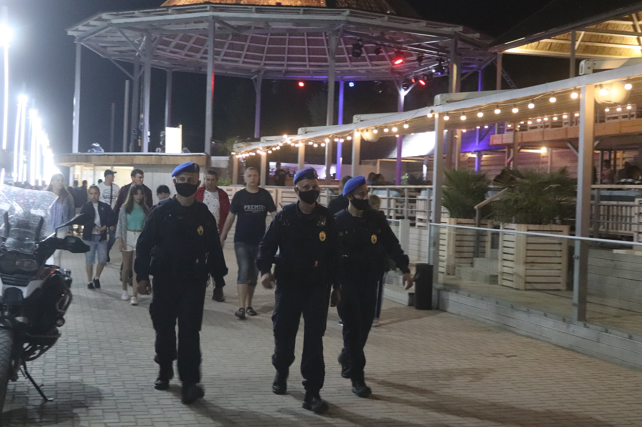 Николаевские нацгвардейцы приступили к патрулированию Коблево (ФОТО)