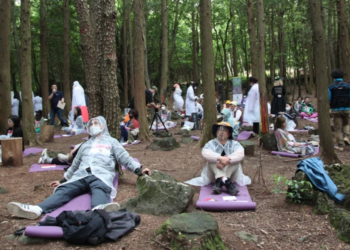 Специально для трудоголиков: в Корее проводят соревнования спокойствия