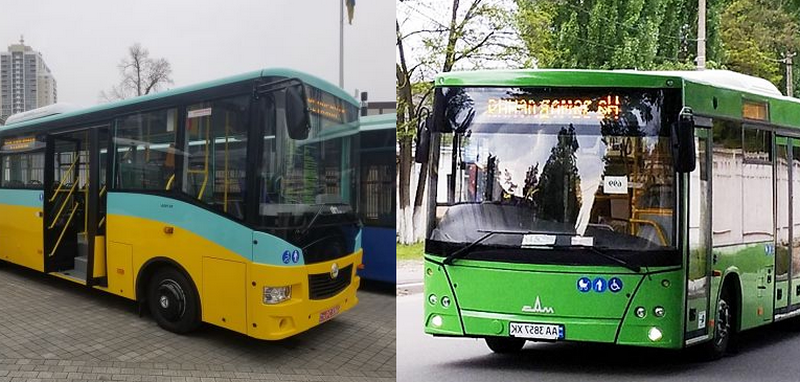 Автобусы для Николаева за счет еврокредита: мэрии предстоит выбрать между 74 "Эталонами" и 46 "МАЗами" 1