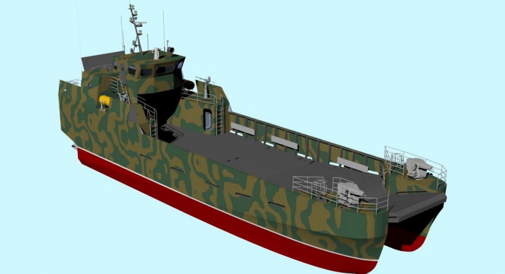 Может заменить "Сватово": Николаевский опытно-проектный центр кораблестроения презентовал новый проект десантного катера 3