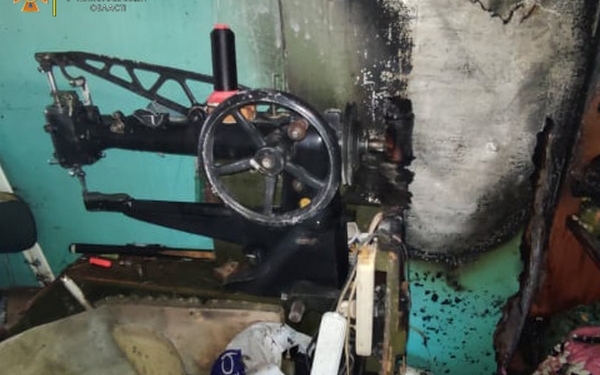 Во Врадиевке тушили обувную мастерскую