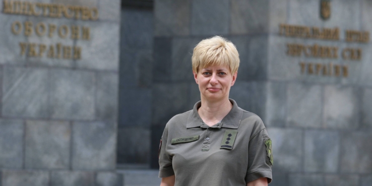В украинской армии назначена первая женщина-командующий