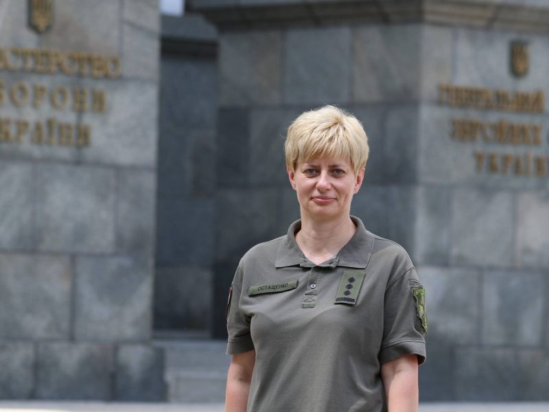 В украинской армии назначена первая женщина-командующий