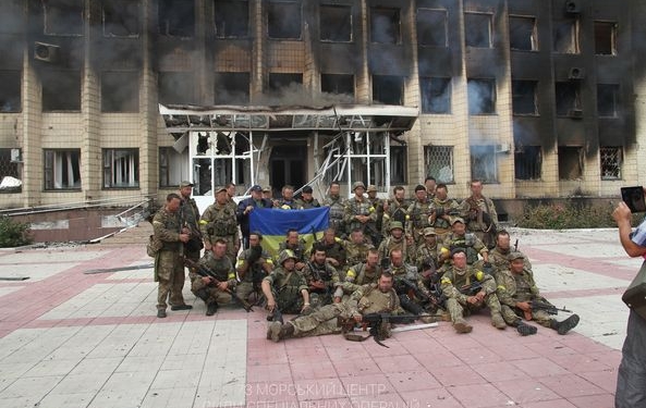 В Очакове снимают фильм об освобождении Торецка в июле 2014 года (ФОТО)