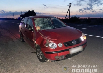 В ночном ДТП у Южноукраинска погиб пешеход (ФОТО)