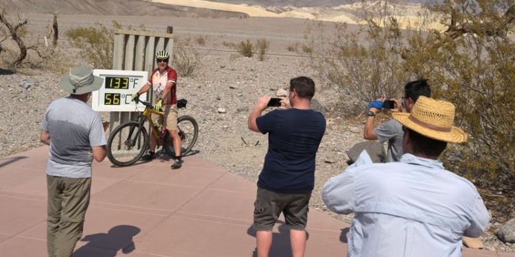 В Долине смерти – рекордная жара: 81°