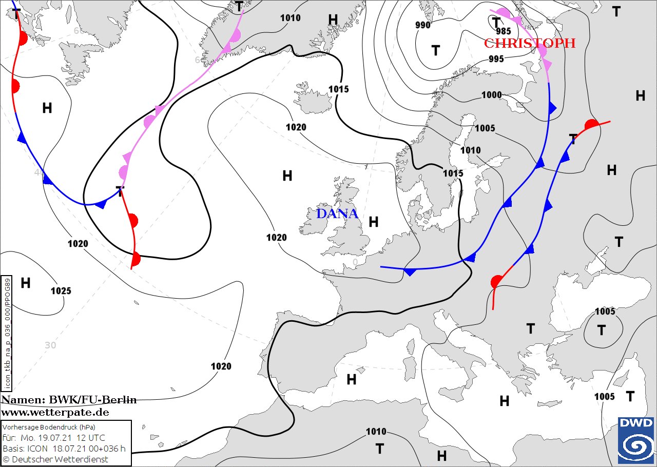 В Украину идут дожди. Но пока не в Николаев (КАРТЫ)