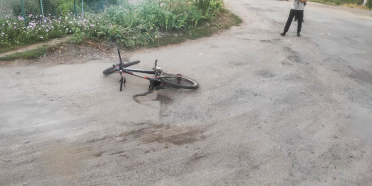 В Казанке сбили 16-летнего велосипедиста (ФОТО)