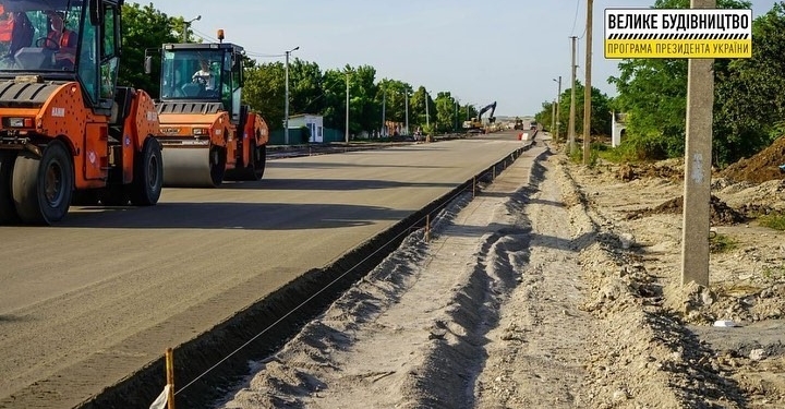 Програма Президента “Велике Будівництво” на Миколаєвщині: продовжується реконструкція траси Н-14