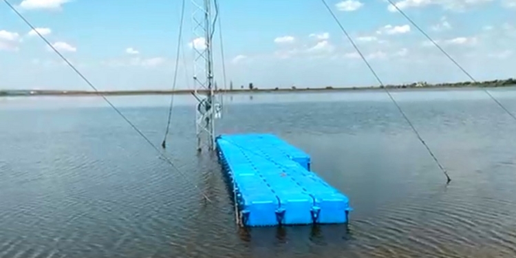 В РЛП “Тилигульский” без разрешений устанавливают водные аттракционы (ВИДЕО)