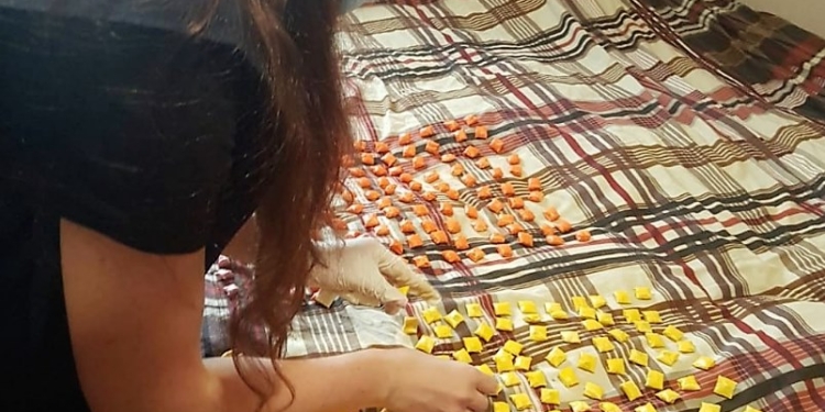 В Николаеве задержали двух «закладчиков» крупного масштаба – у них было 3 кг амфетамина и психотропы на 3 млн.грн. (ФОТО)