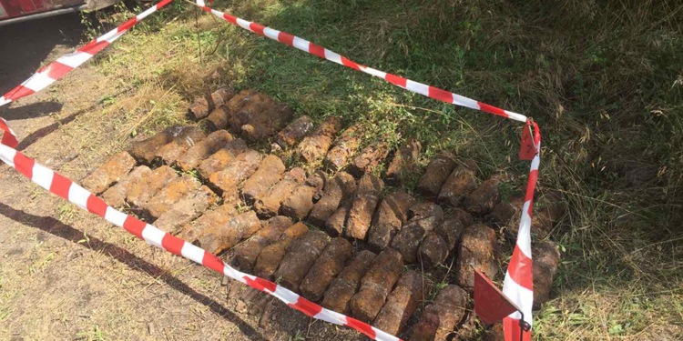 В Николаеве на стройплощадке нашли 51 артснаряд. Там может быть еще (ФОТО)