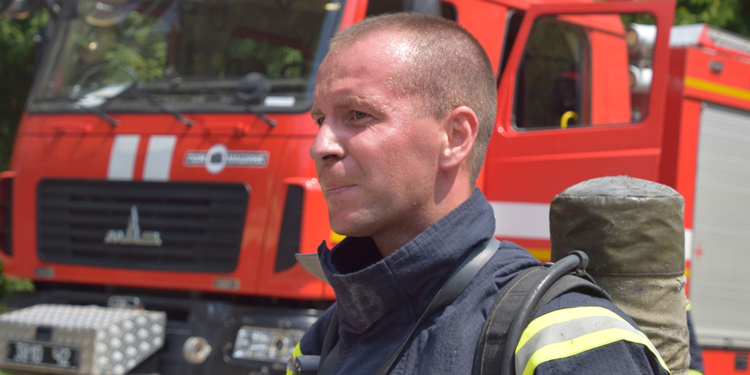 В Николаеве тушили супермаркет на пр.Мира (ФОТО)